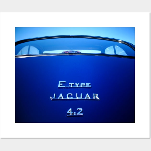 E Type Jag Wall Art by JonDelorme